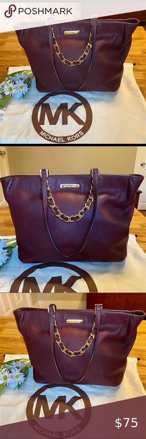 michael kors burgundy purse|michael kors maroon handbags.